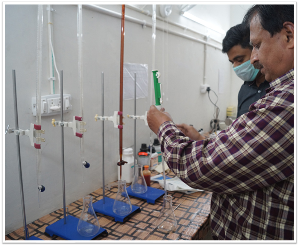 plating plant testing lab