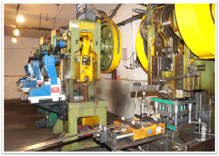 power presses with strip forming