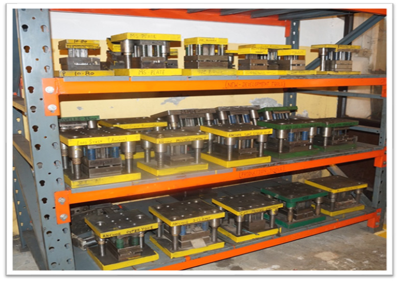 tool storage rack